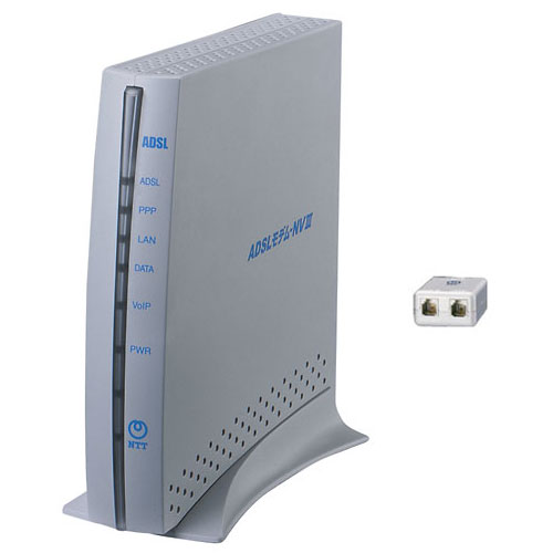 ADSLモデム-NVIII(IP電話対応) 拡大